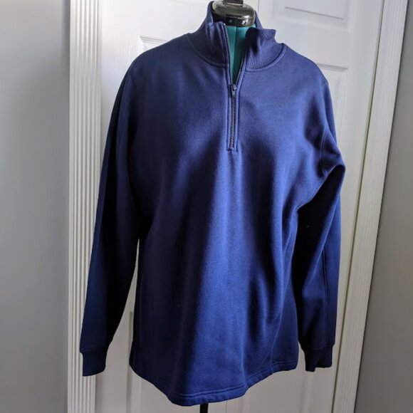 Ladies 1/4 zip sweatshirt - Picture 1 of 5